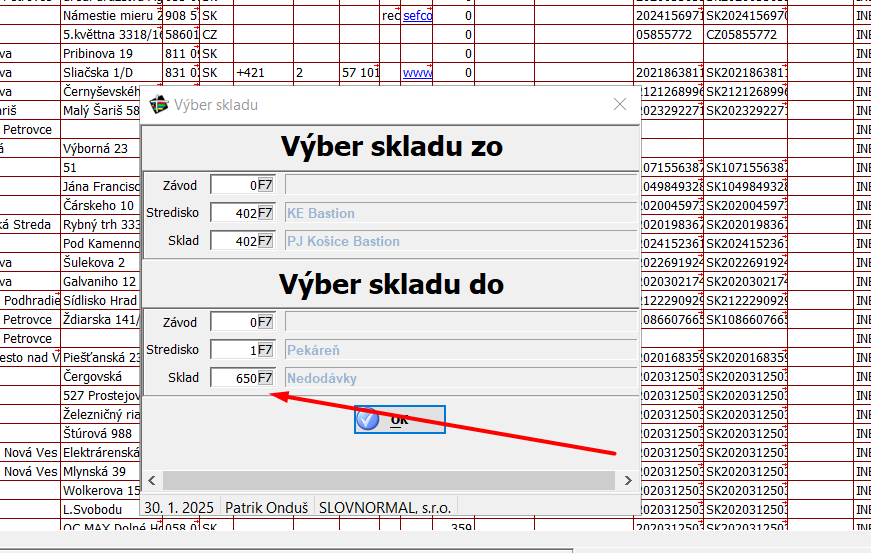 Nedodávky pečiva